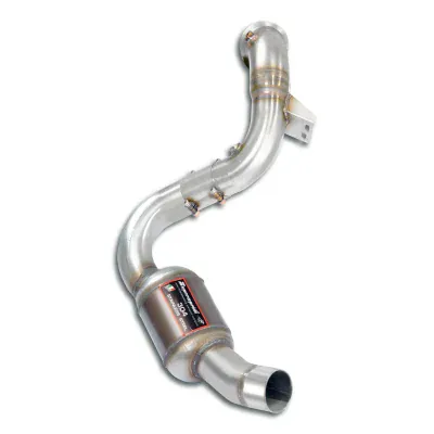 Downpipe levý s metalickým katalyzátorem (nahrazuje první katalyzátor) Supersprint 724681