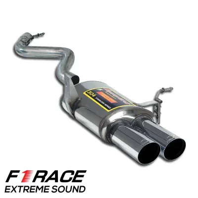 Zadní díl výfuku "F1 Race LIGHWEIGHT" levý 80mm, Supersprint 045176