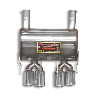 Zadní tlumič výfuku "Sport", pravá ∅100 mm – levá ∅100 mm Supersprint 530624