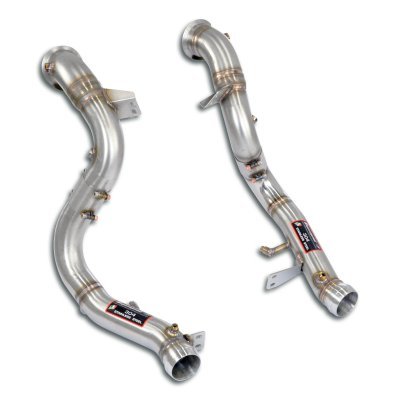 Downpipe kit pravý – levý (nahrazuje primární a sekundární katalyzátory) Supersprint 724611