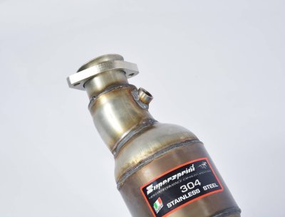 Turbo downpipe kit + Metalický katalyzátor levý Supersprint 849441