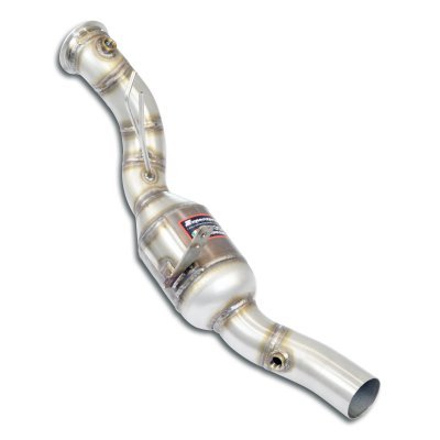 Downpipe pravý + kovový katalyzátor Supersprint 451121