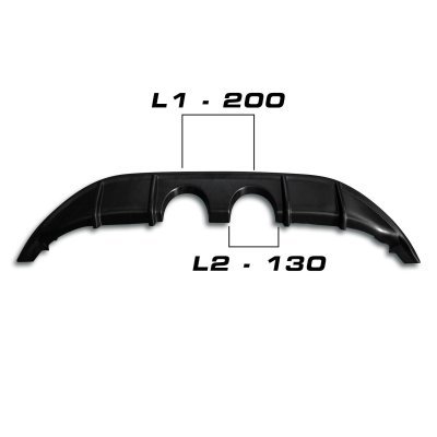 Sport pack s rozšířenými středovými koncovkami Supersprint 941630