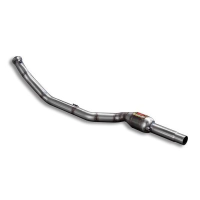 Turbo downpipe kit s metalickým katalyzátorem – levá Supersprint 845841