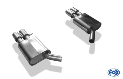 Audi A6 4G final silencer right/left - 2x90 type 16 right/le