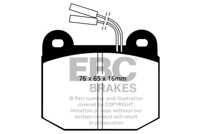 EBC sada brzd PDKF | destičky Ultimax & kotouče Standard přední PDKF016