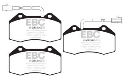 EBC sada brzd PDKF | destičky Ultimax & kotouče Standard přední PDKF004
