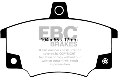 EBC sada brzd PDKF | destičky Ultimax & kotouče Standard přední PDKF027