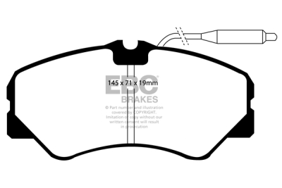EBC sada brzd PDKF | destičky Ultimax & kotouče Standard přední PDKF083