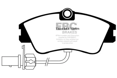 EBC sada brzd PD40K | destičky Ultimax & kotouče Standard PD40K1899