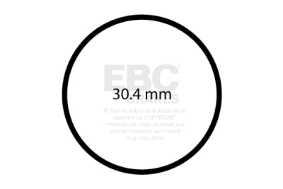 EBC Ultimax | brzdové destičky přední DP177