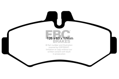 EBC sada brzd PD40K | destičky Ultimax & kotouče Standard PD40K1230