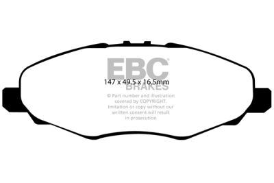 EBC sada brzd PDKF | destičky Ultimax & kotouče Standard přední PDKF2032
