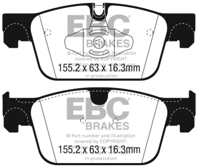 EBC sada brzd PDKF | destičky Ultimax & kotouče Standard přední PDKF2411
