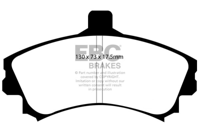 EBC sada brzd PD40K | destičky Ultimax & kotouče Standard PD40K1745
