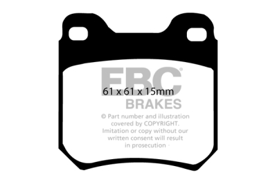 EBC sada brzd PD40K | destičky Ultimax & kotouče Standard PD40K1472