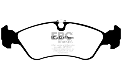 EBC sada brzd PD40K | destičky Ultimax & kotouče Standard PD40K1471