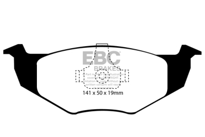 EBC sada brzd PDKF | destičky Ultimax & kotouče Standard přední PDKF2094
