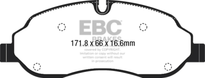 EBC sada brzd PDKF | destičky Ultimax & kotouče Standard přední PDKF2356
