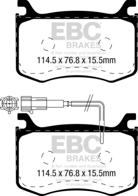 EBC sada brzd PDKF | destičky Ultimax & kotouče Standard přední PDKF2477