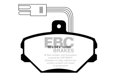 EBC sada brzd PDKF | destičky Ultimax & kotouče Standard přední PDKF2179