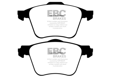 EBC sada brzd PDKF | destičky Ultimax & kotouče Standard přední PDKF2176
