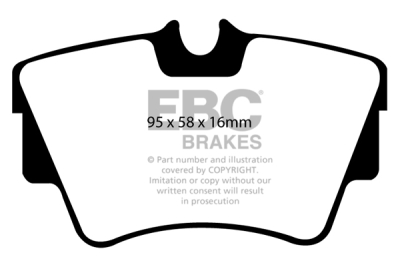 EBC sada brzd PD40K | destičky Ultimax & kotouče Standard PD40K1413