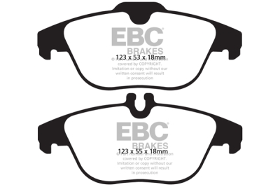 EBC sada brzd PDKR | destičky Ultimax & kotouče Standard zadní PDKR595
