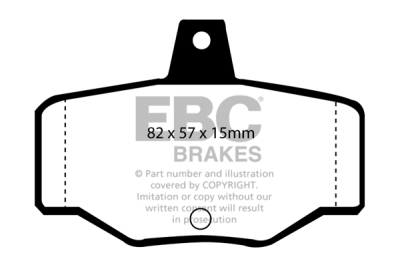 EBC sada brzd PDKR | destičky Ultimax & kotouče Standard zadní PDKR648