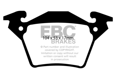 EBC sada brzd PDKR | destičky Ultimax & kotouče Standard zadní PDKR608