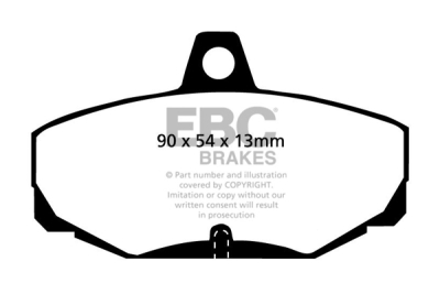 EBC sada brzd PDKR | destičky Ultimax & kotouče Standard zadní PDKR356