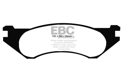 EBC sada brzd PDKF | destičky Ultimax & kotouče Standard přední PDKF609