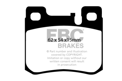 EBC sada brzd PD40K | destičky Ultimax & kotouče Standard PD40K1165