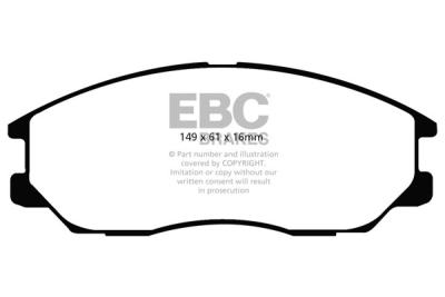 EBC sada brzd PDKF | destičky Ultimax & kotouče Standard přední PDKF957