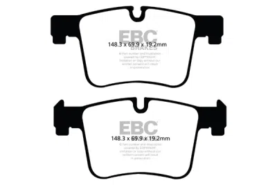 EBC sada brzd PD40K | destičky Ultimax & kotouče Standard PD40K423