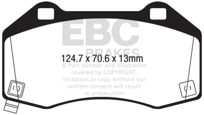 EBC sada brzd PDKF | destičky Ultimax & kotouče Standard přední PDKF2466