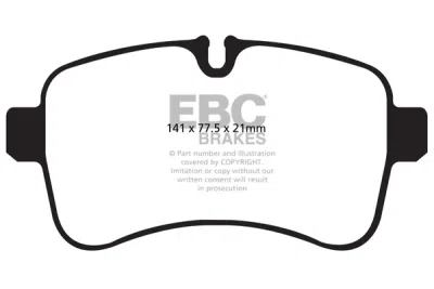 EBC sada brzd PDKR | destičky Ultimax & kotouče Standard zadní PDKR450