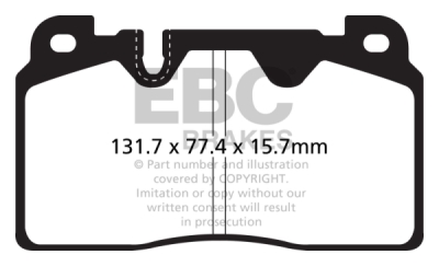 EBC sada brzd PDKF | destičky Ultimax & kotouče Standard přední PDKF2343