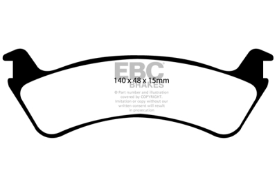 EBC sada brzd PDKR | destičky Ultimax & kotouče Standard zadní PDKR466