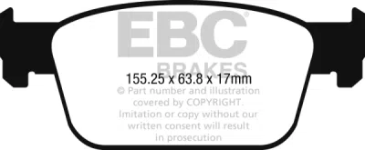 EBC sada brzd PDKF | destičky Ultimax & kotouče Standard přední PDKF2394