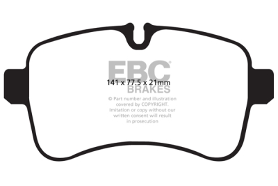 EBC sada brzd PDKR | destičky Ultimax & kotouče Standard zadní PDKR449