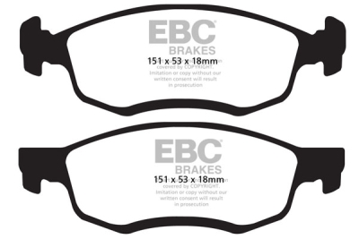 EBC sada brzd PDKF | destičky Ultimax & kotouče Standard přední PDKF545