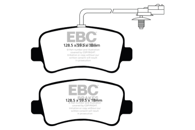 EBC sada brzd PDKR | destičky Ultimax & kotouče Standard zadní PDKR684