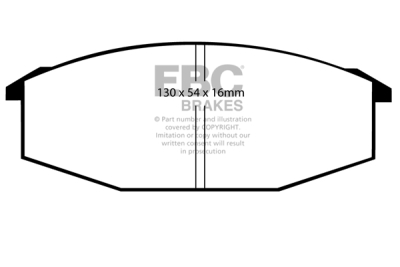 EBC sada brzd PDKF | destičky Ultimax & kotouče Standard přední PDKF1965
