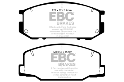 EBC sada brzd PDKF | destičky Ultimax & kotouče Standard přední PDKF1967