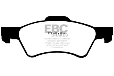 EBC sada brzd PD40K | destičky Ultimax & kotouče Standard PD40K502