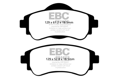 EBC sada brzd PD40K | destičky Ultimax & kotouče Standard PD40K561
