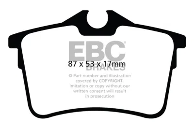EBC sada brzd PDKR | destičky Ultimax & kotouče Standard zadní PDKR239