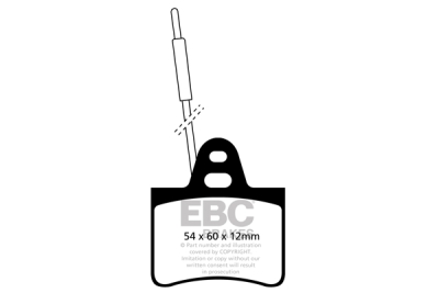 EBC sada brzd PDKR | destičky Ultimax & kotouče Standard zadní PDKR245