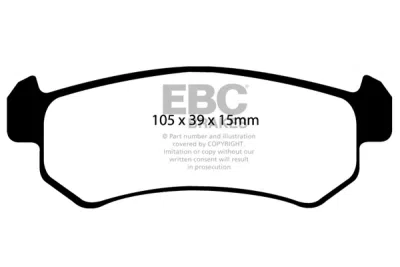 EBC sada brzd PDKR | destičky Ultimax & kotouče Standard zadní PDKR218